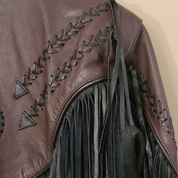 Force Genuine Leather Womens size 12 jacket - Picture 4 of 16